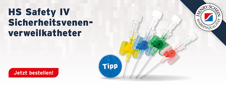 HS Safety IV Sicherheitsvenenverweilkatheter, Henry Schein